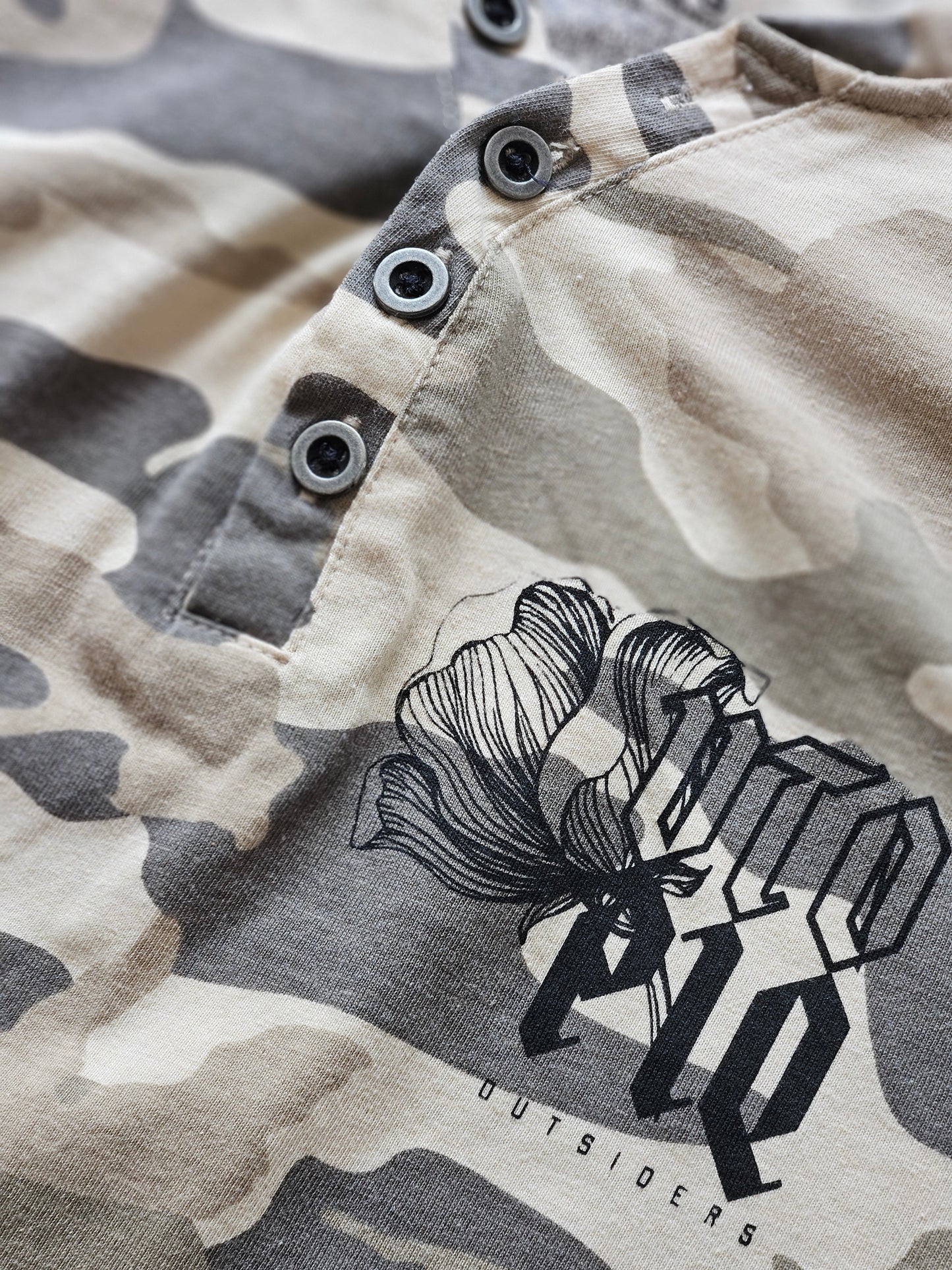 TEE XXL À BOUTON