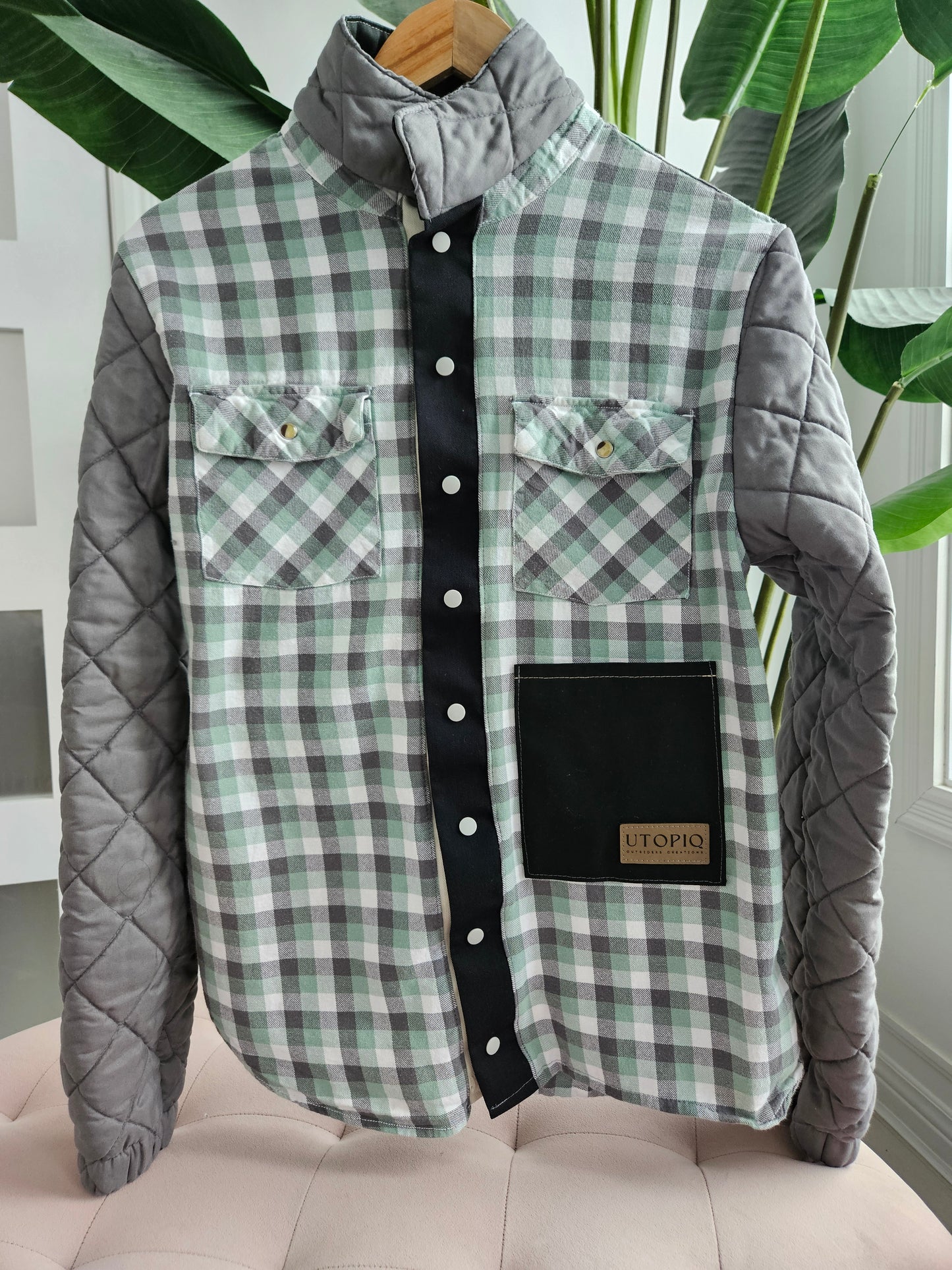 VESTE CHALET MENTHE