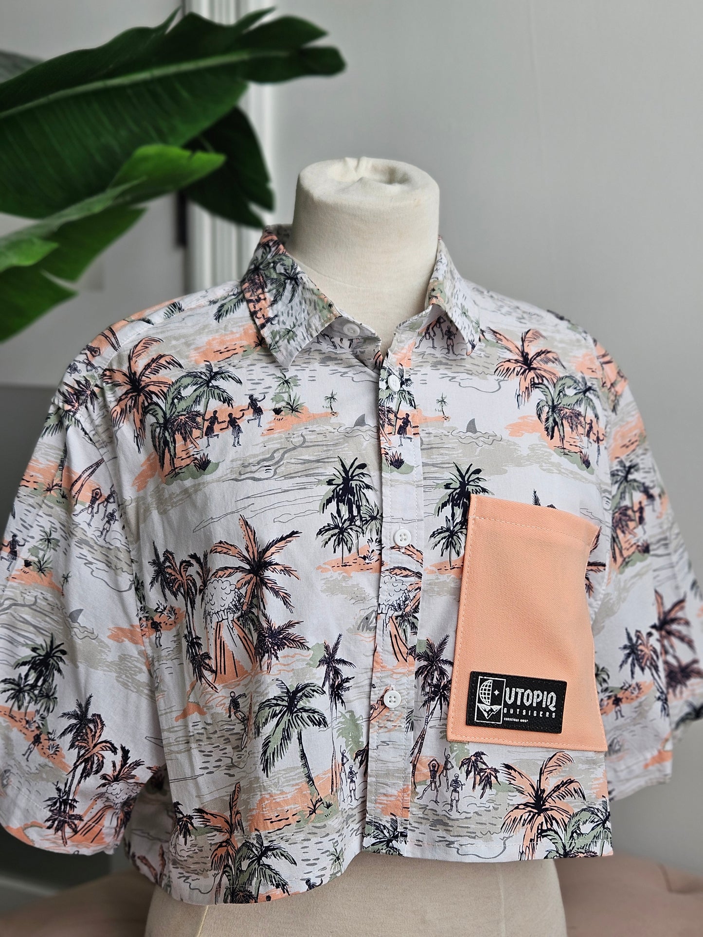 CHEMISIER TROPICO SKELETON