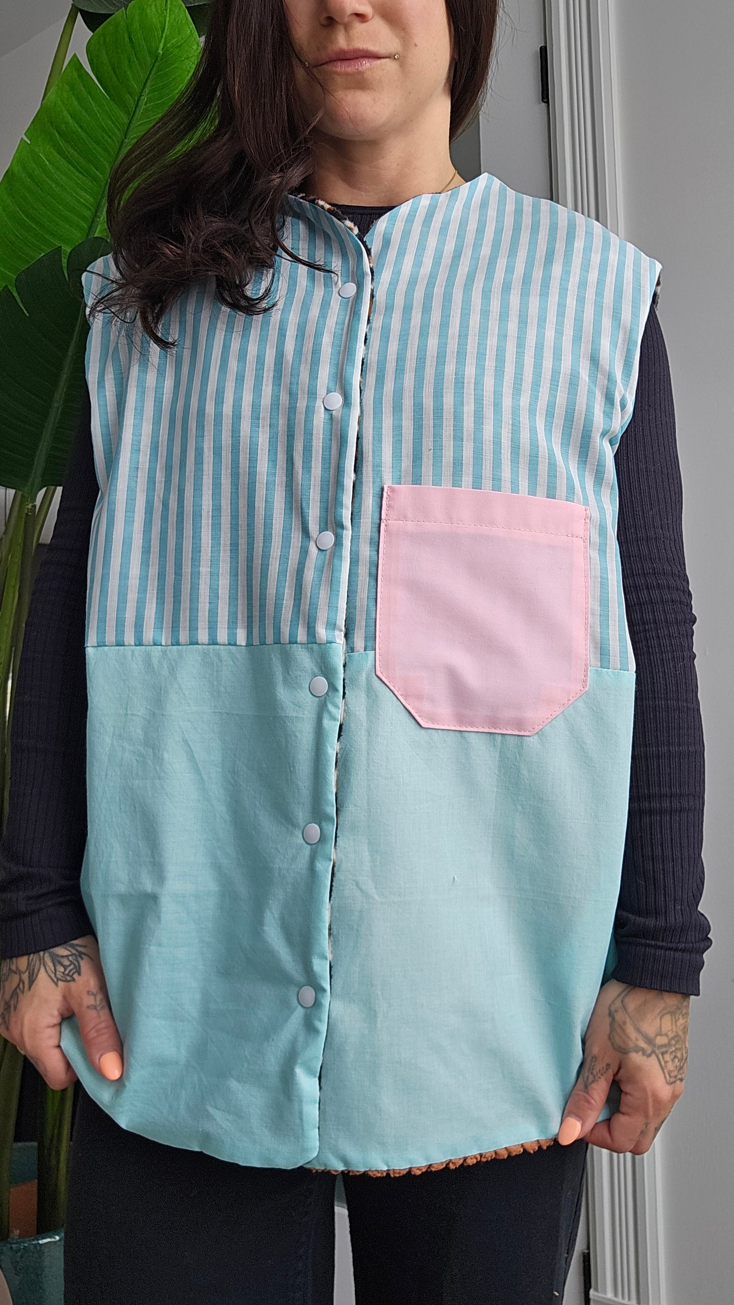 VESTE SANS MANCHE ROAR