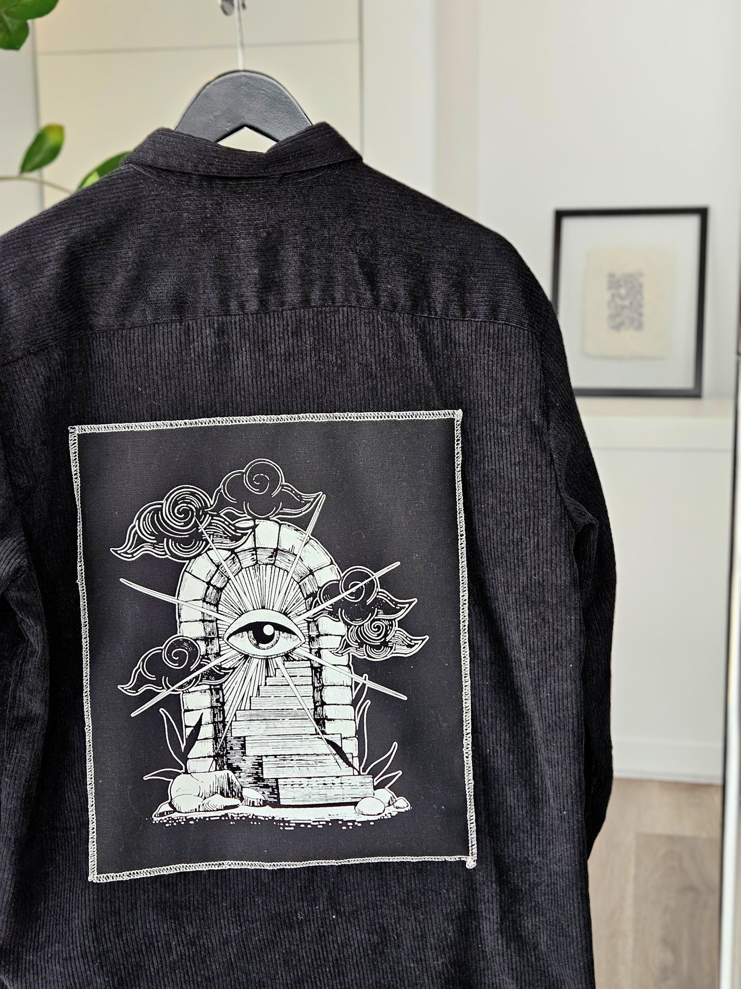 CHEMISIER NOIR corduroy