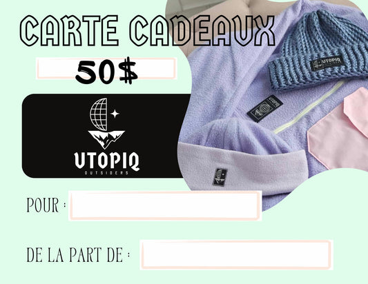 CARTE CADEAUX 50$