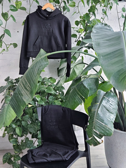 BLOOM ERA cropped hoodie