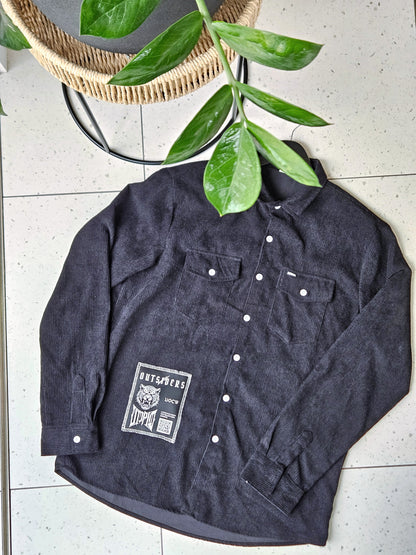 CHEMISIER NOIR corduroy