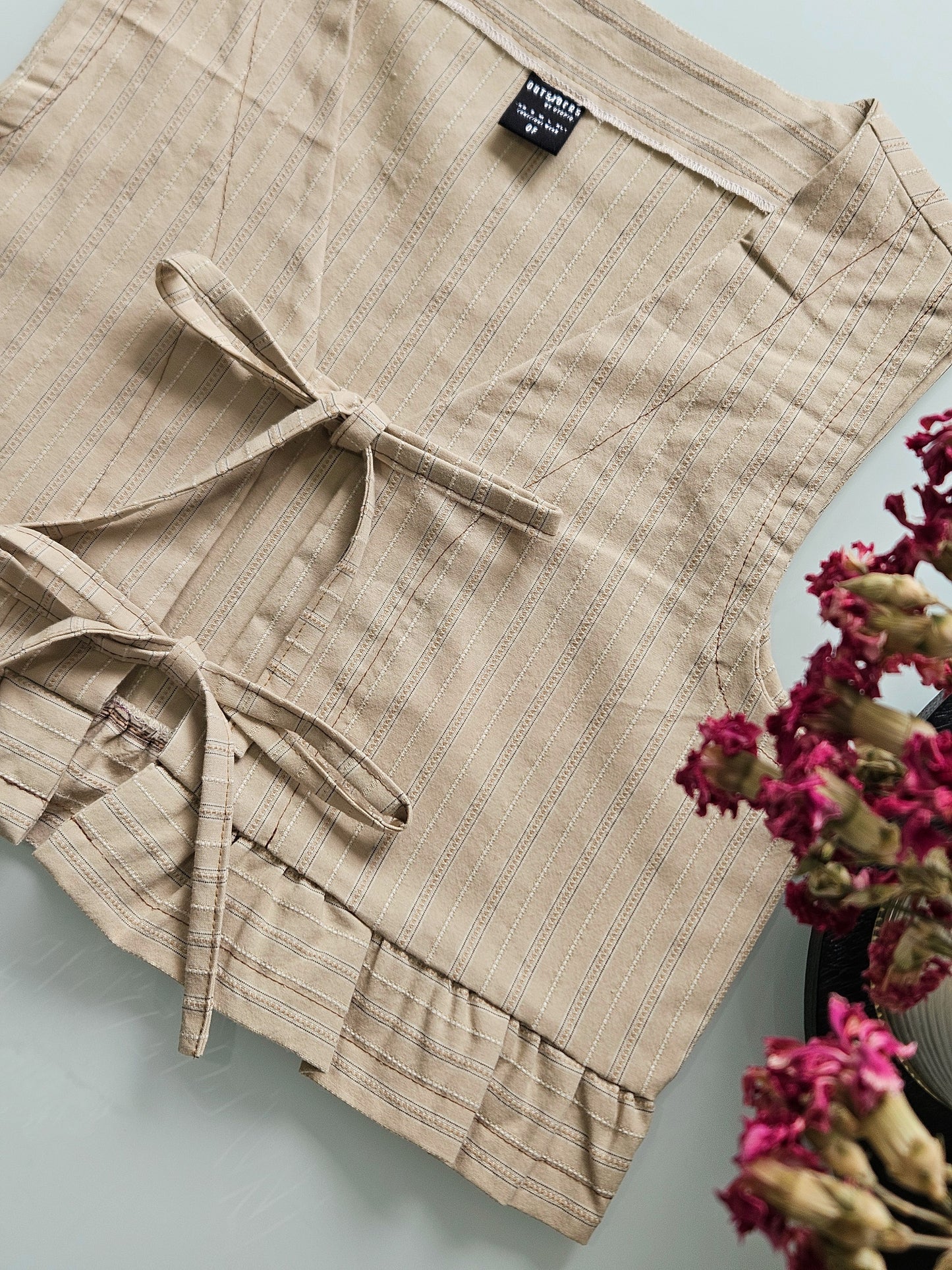 Chemisier Folk beige