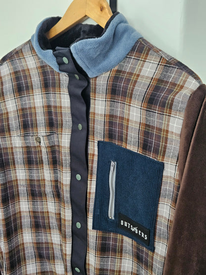 VESTE CHALET BLEUET