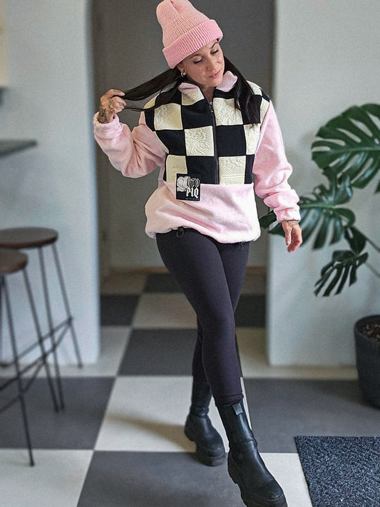 DAMIER ROSE